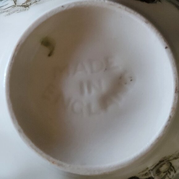 Vintage Johnson Brothers The Friendly Village Cup and Saucer "Sugar Maples" - Picture 13 of 13